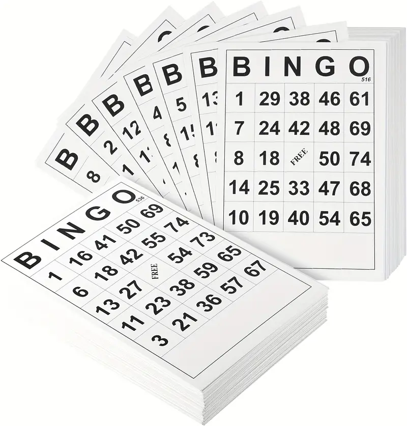 Cartones de bingo únicos